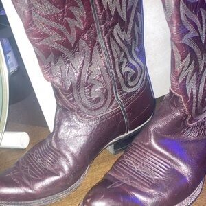 Women's Dark Brown Cowgirl Boots